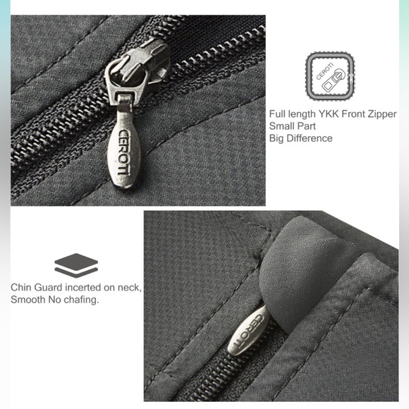 NWOT Cycling Bike Vest 3 Reflective Tape Cargo Pockets Windproof Medium - Picture 3 of 7